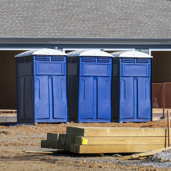 are there any restrictions on what items can be disposed of in the porta potties in Reidsville Georgia